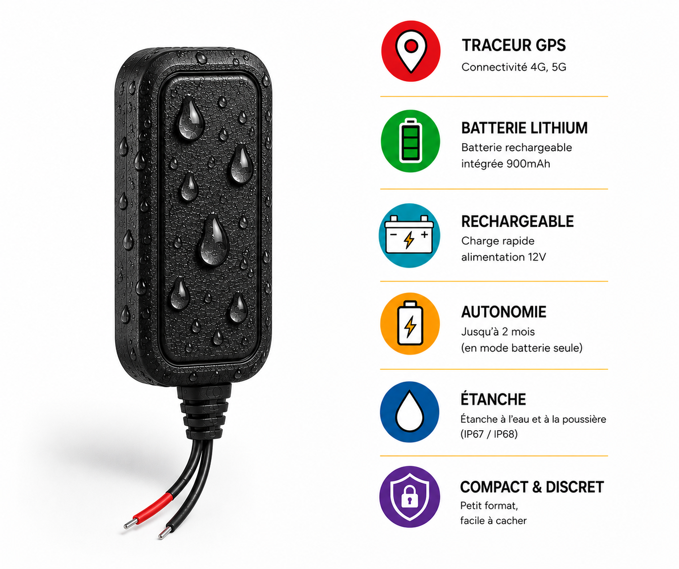 Traceur GPS bateau Hybrid-Track