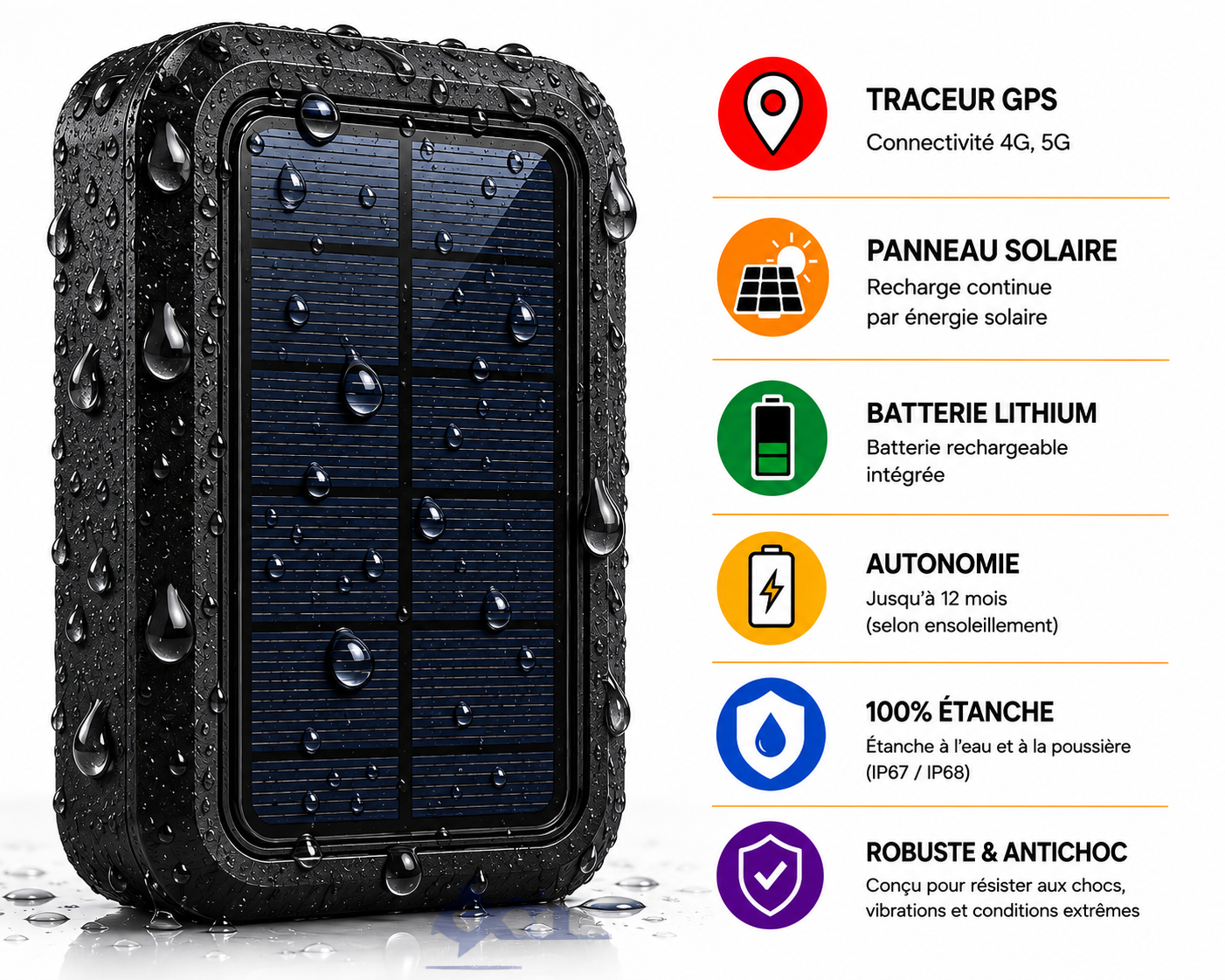 Traceur GPS bateau Sun-Track