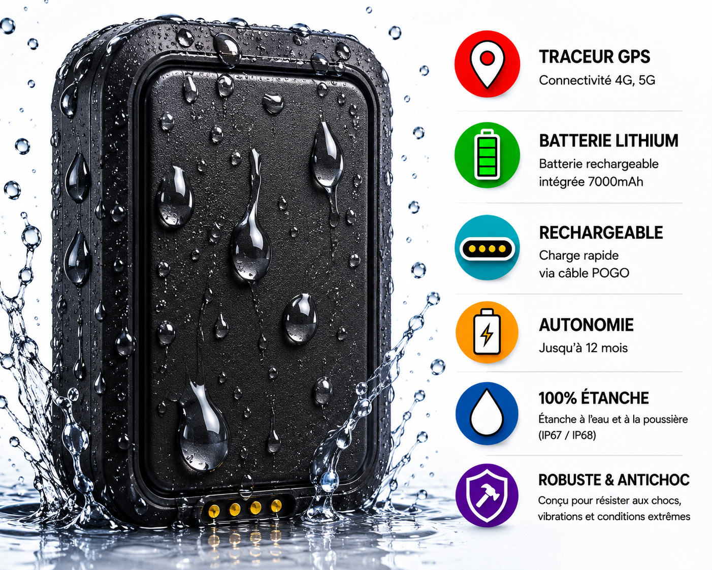 Traceur GPS bateau Cube-Track