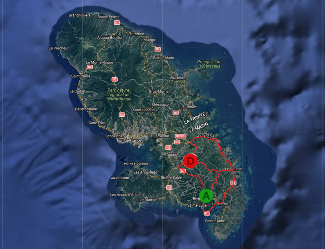 Parcours de l'étape 7